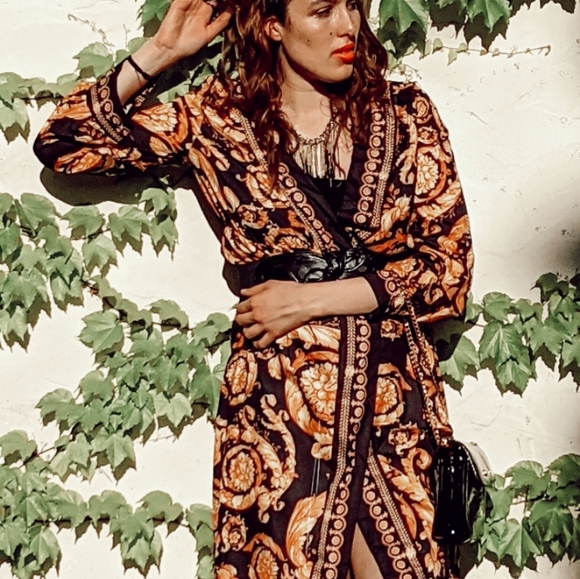 NWT Sexy Bohemian Maxi Split Summer Dress S:Sm-Med - Picture 7 of 16